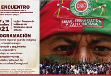 La Zona Centro del pueblo de Kokonuko se viste de rojo y verde