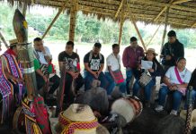 Encuentro de Autoridades Tradicionales del Pueblo Nasa en Sath Thama Kiwe, Caldono, Cauca