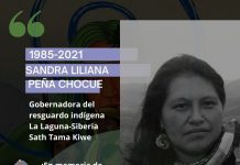 Sandra Liliana Peña Chocué: un legado para las mujeres del Cauca