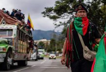 Albeiro Camayo, el coordinador Histórico de la Guardia Indígena