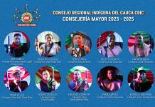 La María Piendamò se viste de rojo y verde, en la pocesión de la nueva consejería 2023-2025