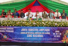 La Junta directiva ampliada concluirá con la posesión de la consejería del CRIC