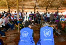 El CRIC con sus 139 autoridades recibió la visita de un relator internacional de Derechos Humanos