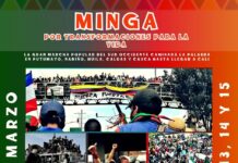 Vuelve la Minga, esta vez por Transformaciones para la Vida
