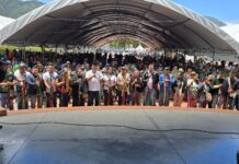 Minga Por la defensa el territorio y la paz en Bogotá