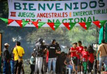 Apertura al tercer encuentro de los juegos ancestrales e interculturales CRIC