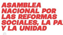 Declaración Política de la Asamblea Nacional y Popular por las Reformas Sociales, la Paz y la Unidad