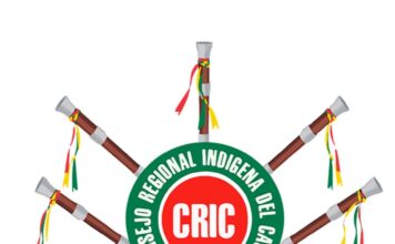Boletín humanitario: balance preliminar de las afectaciones a la vida e integridad de comuneras y comuneros de Pitayó Logo CRIC fondo blanco