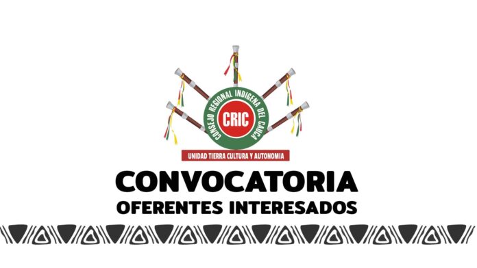 Convocatoria Oferentes Interesados con Logo CRIC-1