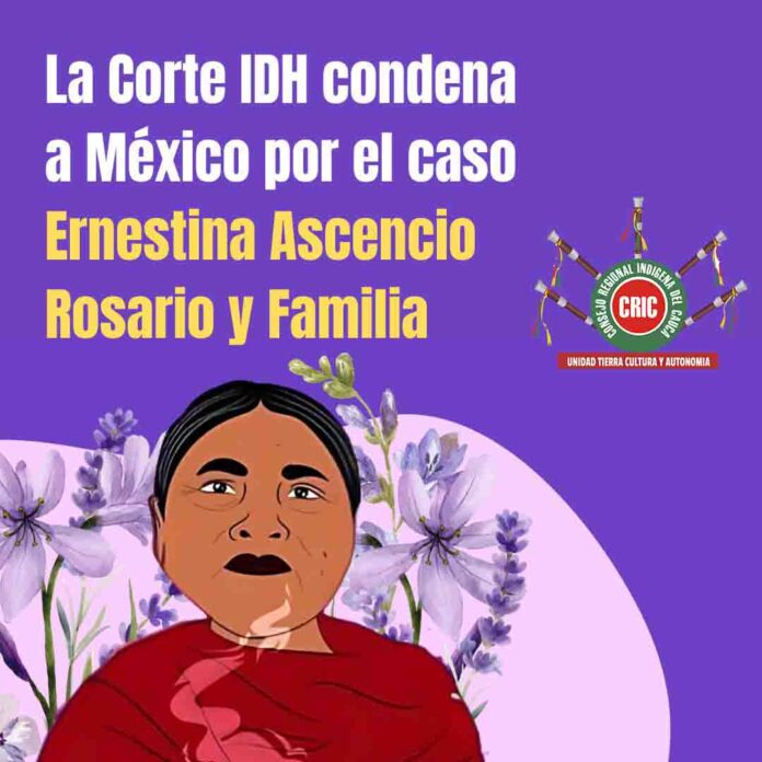 muerte de Ernestina Ascencio Rosario, mujer indígena nahua monolingüe de 73 años